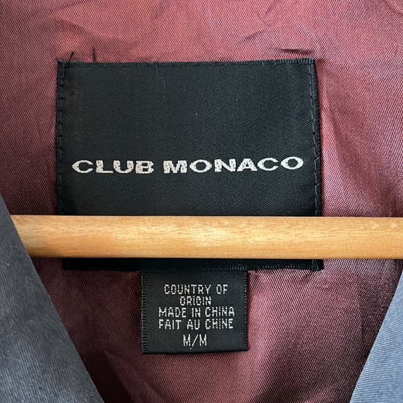 CLUB MONACO short trench coat - Picture 2 of 4